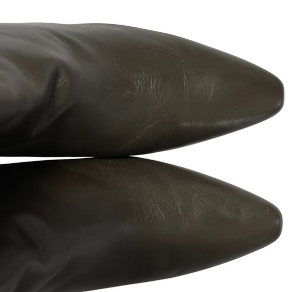 NEW Everlane The Banana Boot Womens 10 Dark Brown Leather Knee High - Picture 8 of 15